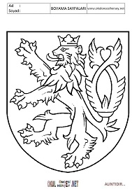 Çek-Cumhuriyeti boyama sayfaları